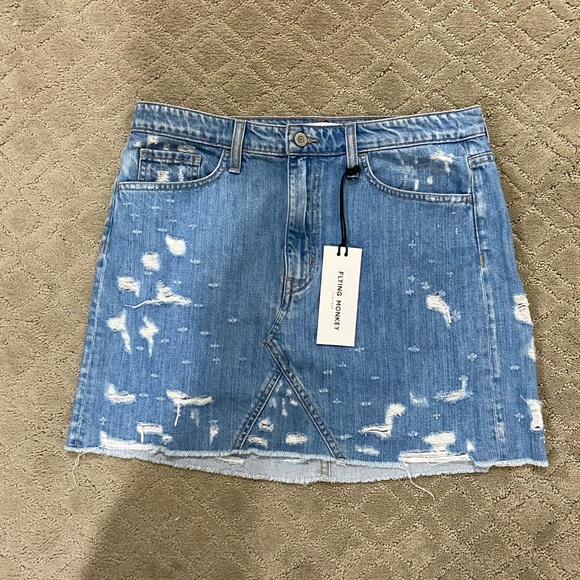 NWT flying Monkey jeans skirt size 29 - Picture 14 of 14